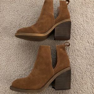 Never worn cutout booties